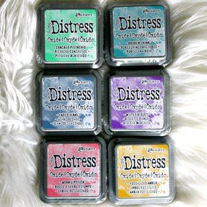 6 Distress Oxide Ink Pads Full Size by TIM HOLTZ